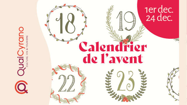 Calendrier de l'avent • Quai Cyrano