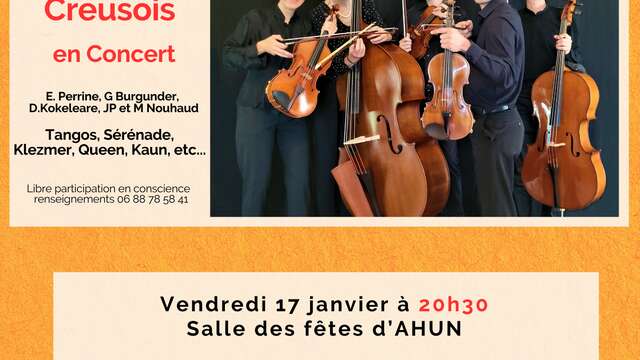 Quintette les Archets Creusois en concert