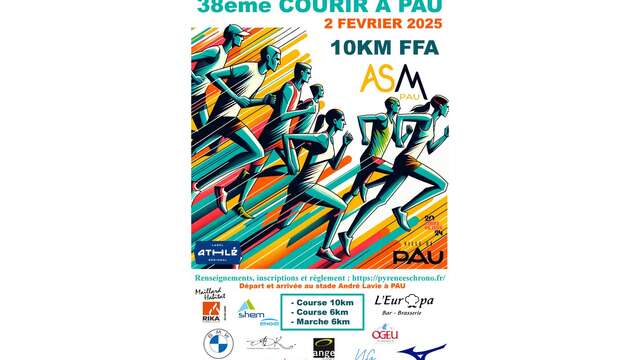 Courir à Pau