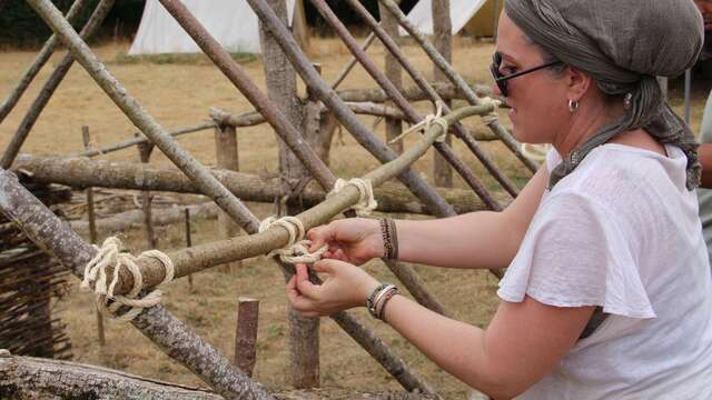 Stage adulte - La construction de l'habitat néolithique