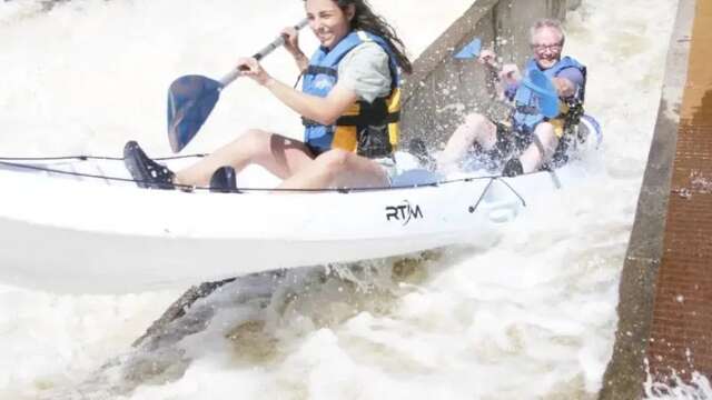 Descente de rivière en canoë-kayak, du lac à l'océan