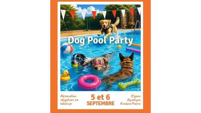 Dog Pool Party