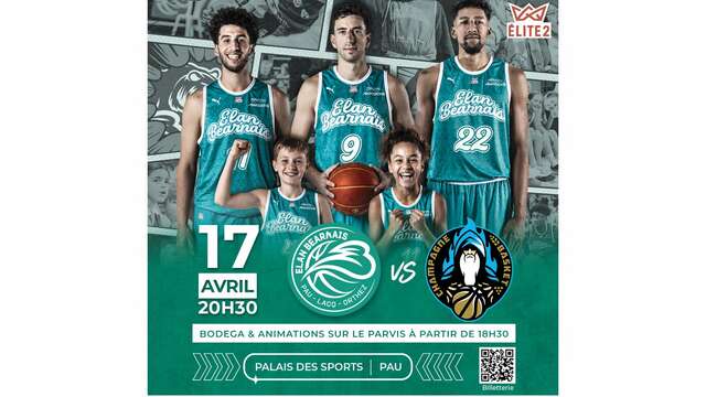 Basket ProB: Elan Béarnais Pau Lacq Orthez Vs Chalons-Reims