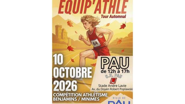 Championnats d'athlétisme : Équip’Athlé 2026