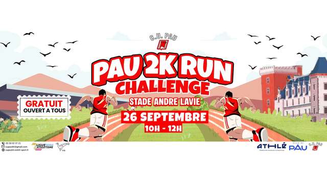 PAU 2K RUN CHALLENGE – 2 km pour tous !