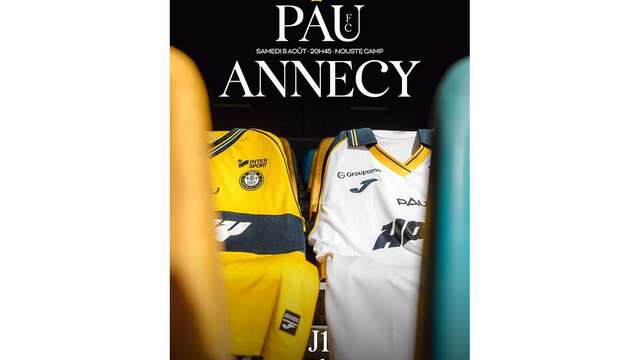 Football - Ligue2 BKT: PAU FC Vs FC Annecy
