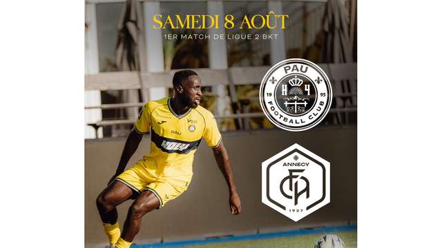 Football - Ligue2 BKT: PAU FC Vs FC Annecy