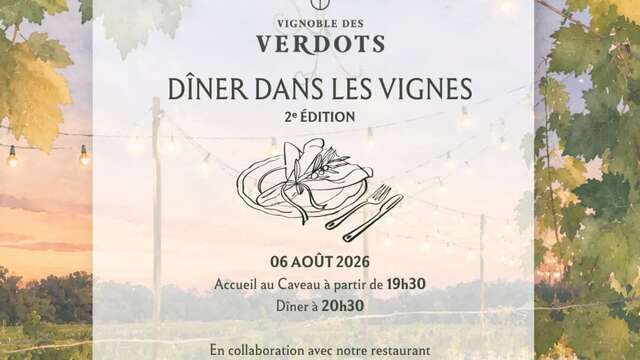 Vignoble des Verdots | Dîner dans les vignes