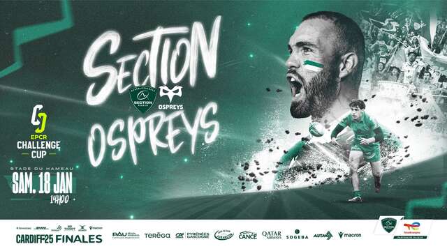 Rugby - EPCR Challenge Cup:  Section vs Ospreys