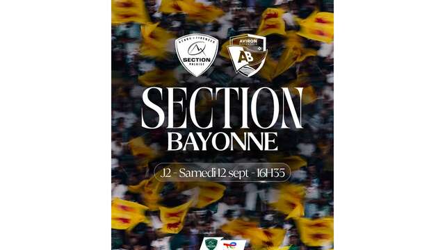 Rugby TOP14 - Section Vs Aviron Bayonnais
