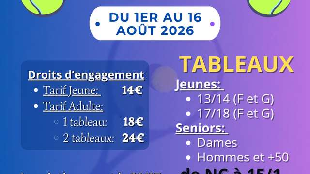 Tournoi de tennis