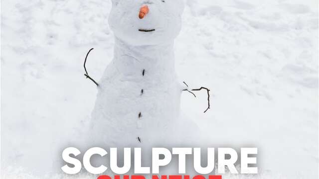 Animation Sculpture sur neige
