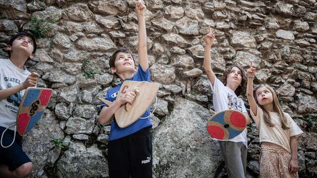 Visites guidées en famille au château "Au temps d'avant, dans la peau d'un chevalier"