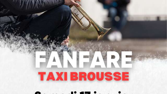 Fanfare à la neige avec le groupe "Taxi Brousse"