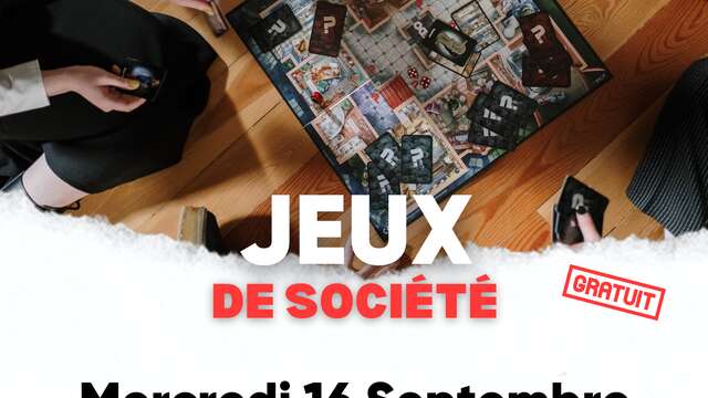 Jeux de société autour du patrimoine - MOIS DU PATRIMOINE