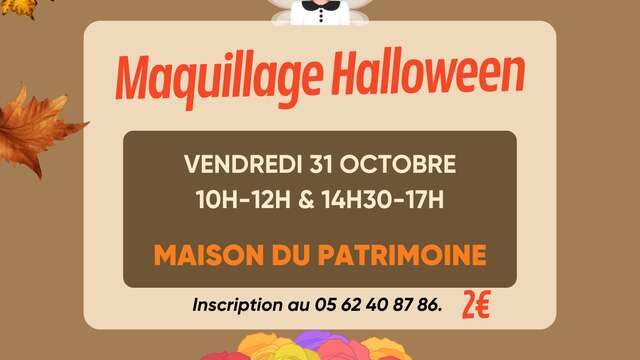 Maquillage Halloween