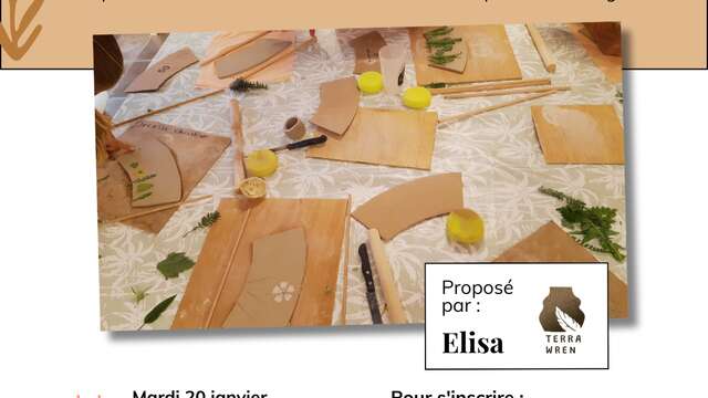 Atelier poterie - Association ArtLab Eclore