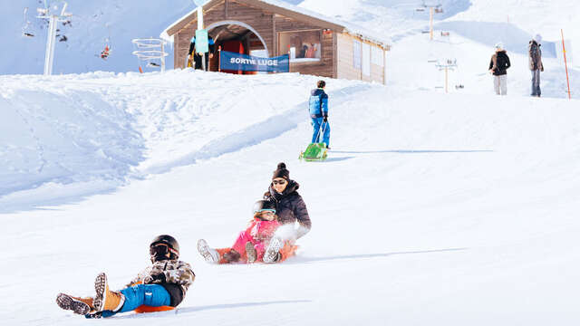 PISTE DE LUGE A LUZ ARDIDEN