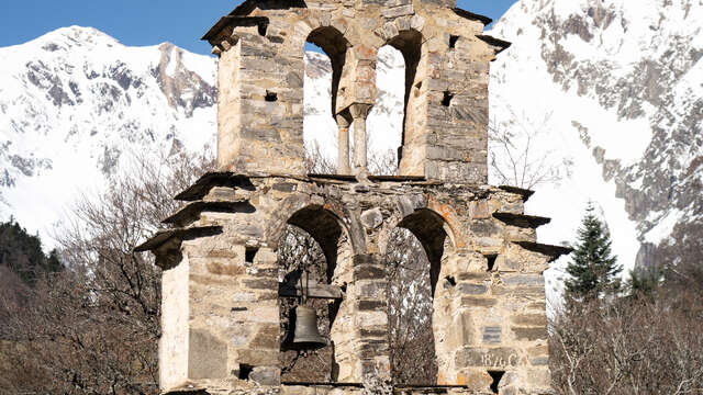 Tour des églises : Tramezaïgues, Eget-village et la chapelle des Templiers