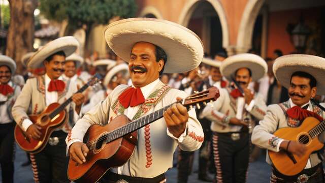 Animations sud-américaines au Marché