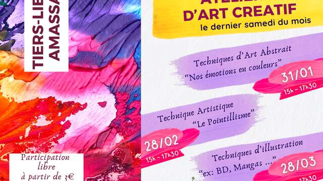 Atelier d'art créatif «Techniques d’illustration (manga, BD) »