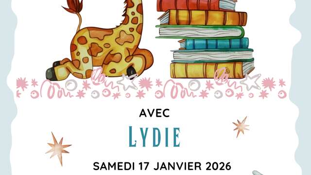 AUX RENDEZ-VOUS DES BÉBÉS LECTEURS ANIMÉS PAR LYDIE