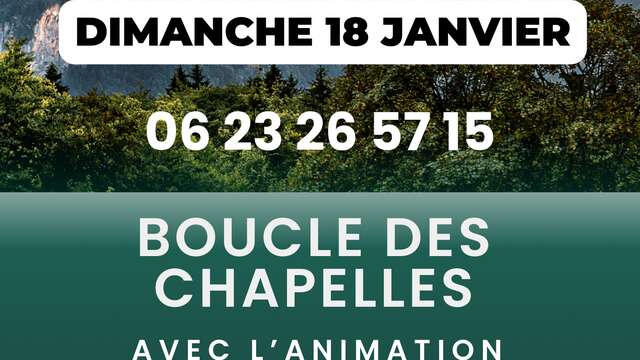 RANDONNÉE DOMINICALE BOUCLE DES CHAPELLES