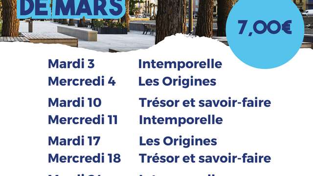 VISITES GUIDEES DE MARS