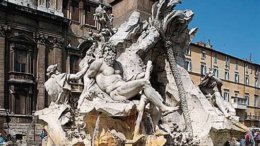 CONFÉRENCE SUR LES FONTAINES CONÇUES PAR LE BERNIN (GIANLORENZO BERNINI) À ROME AU XVIIE SIÈCLE.