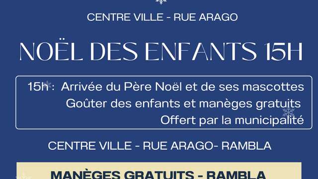 MARCHÉ DE NOËL ET NOËL DES ENFANTS