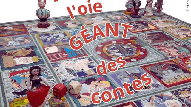 Jeu de l'oie géant des contes à Châtillon-sur-Colmont