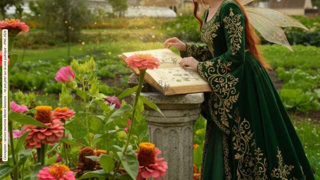 "Mélusine et le grimoire des plantes"