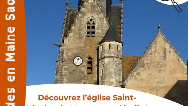 Escapades en Maine Saosnois : Journées Européennes du Patrimoine (Église Saint-Nicolas)