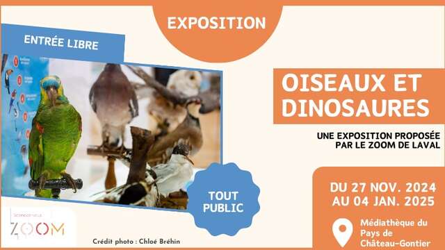 Exposition sur les oiseaux et dinosaures - LitterNature