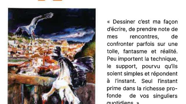 Exposition Antoine Ravez - Vouvant Village de Peintres