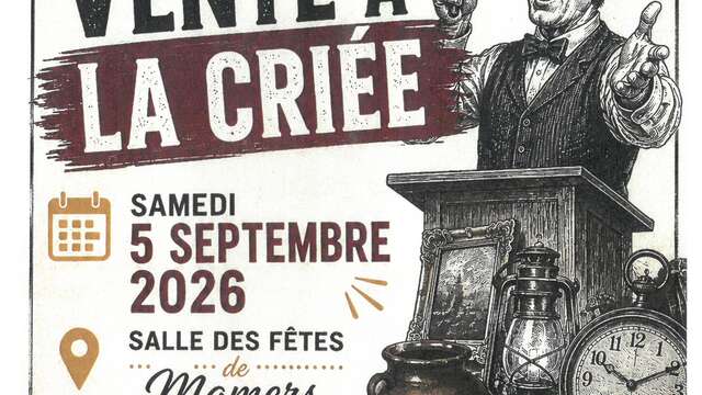 Vente participative d'objets à la criée