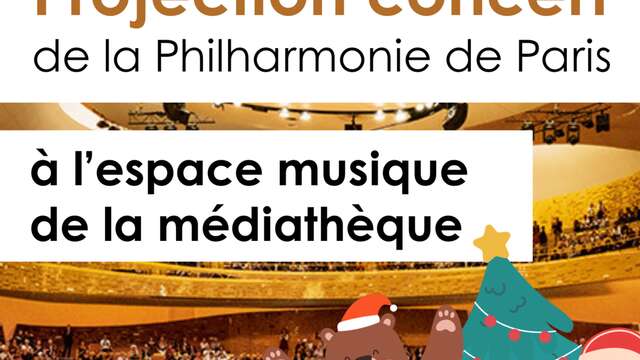 LA PHILHARMONIE A LA MEDIATHEQUE : CONCERT DE NOËL