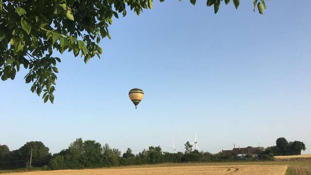 Montgolfière découverte