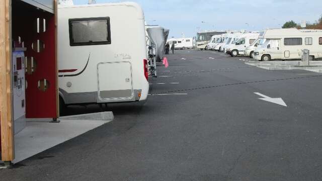 Aire de stationnement et de service du Pollet à Dieppe