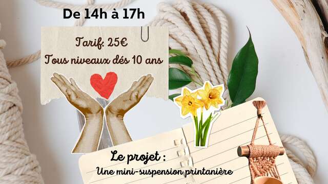 Atelier Macramé tous niveaux
