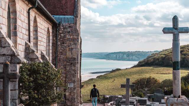 [Visite commentée] L'Église Saint-Valéry et le cimetière marin