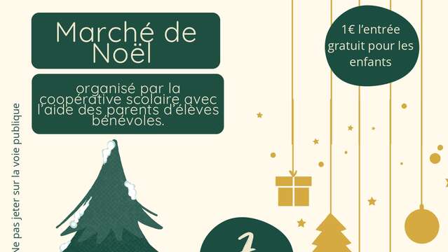 Marché de Noël à Angerville-la-Martel