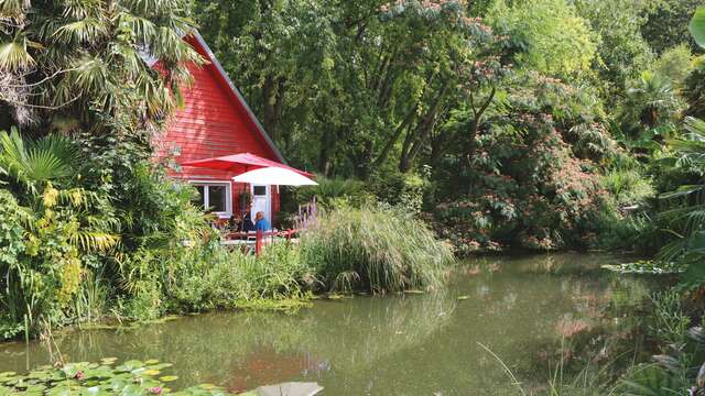Visite au crépuscule des Nouveaux Jardins de Louanne et K