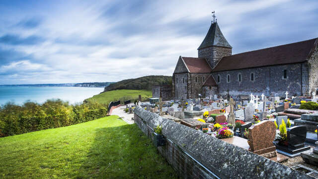 Église Saint Valery et Cimetière marin