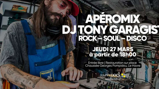 Concert : DJ Set Tony Garagist