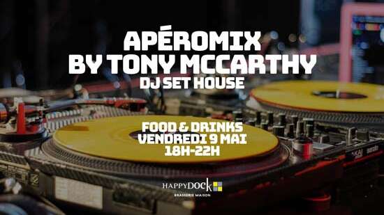 Concert : Apéromix - Dj Tony McCarthy