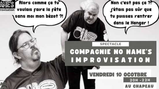 Cabaret d'Impro avec la troupe des No Names Improvisation