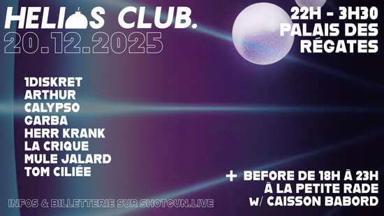 Concert : Helios Club. W/ Full Crew