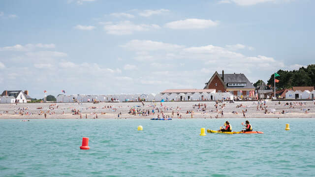 Plage -Baignade et pêche à pied Quiberville-sur-Mer