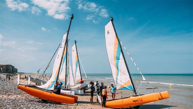 École de voile de Quiberville